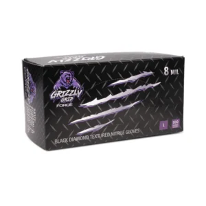 6MIL Grizzly Grip Nitrile Gloves Large