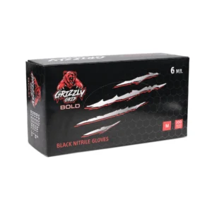 6MIL Grizzly Grip Nitrile Gloves Medium