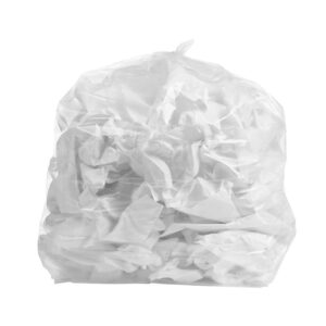 42x48 Clear garbage bags