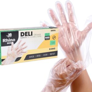 Poly Gloves size Large (Rhino)