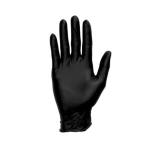 Advancare nitrile gloves (black)