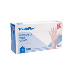 Basic Touchflex Vinyl gloves size Small