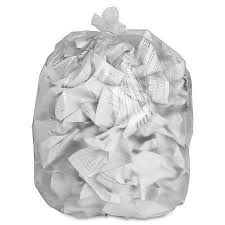 26x36 Clear Garbage Bags