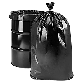 3 MIL Black Contractor Bags