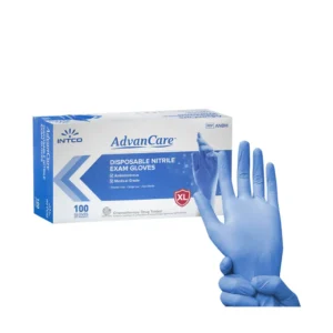 Advancare nitrile gloves (blue) XL