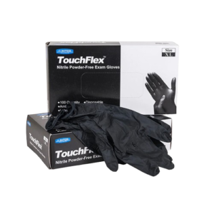 5.5 MIL Black Nitrile Gloves